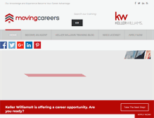 Tablet Screenshot of moving-careers.com